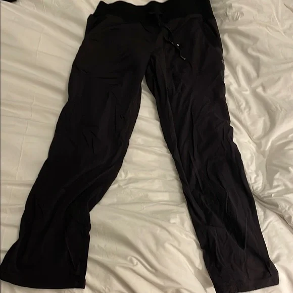 Women's lululemon Black studio Pants size 10 - Picture 1 of 4
